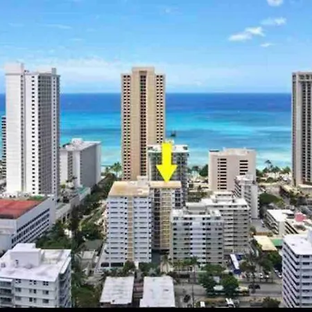 Lovely Condo 2 Bedrooms, 2 Bathrooms, Free 1 Parking At Waikiki Beach Honolulu Esterno foto